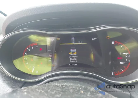 2017 Dodge Durango R/T Awd z USA, uszkodzony, nr VIN 1C4SDJCT2HC762877